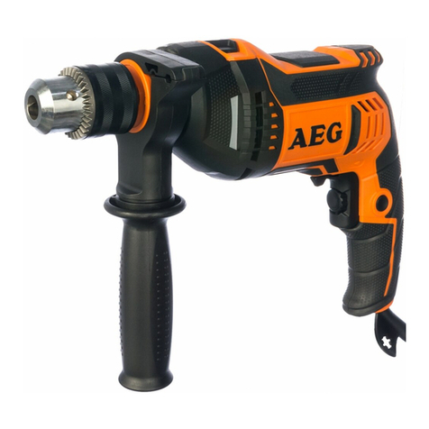 AEG BE 750 R User manual