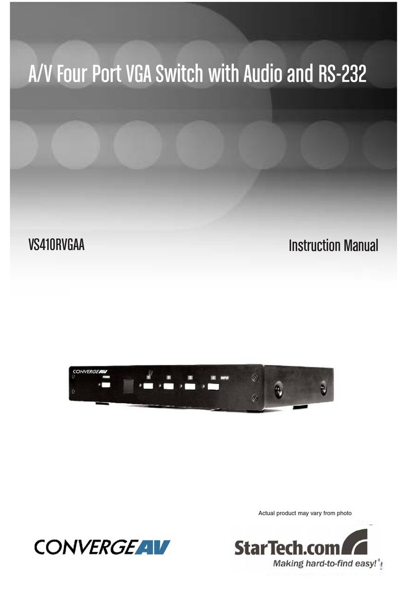 StarTech.com VS410RVGAA instruction manual