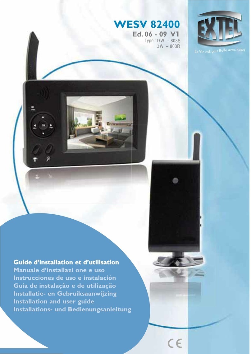 Extel WESV 82400 User manual