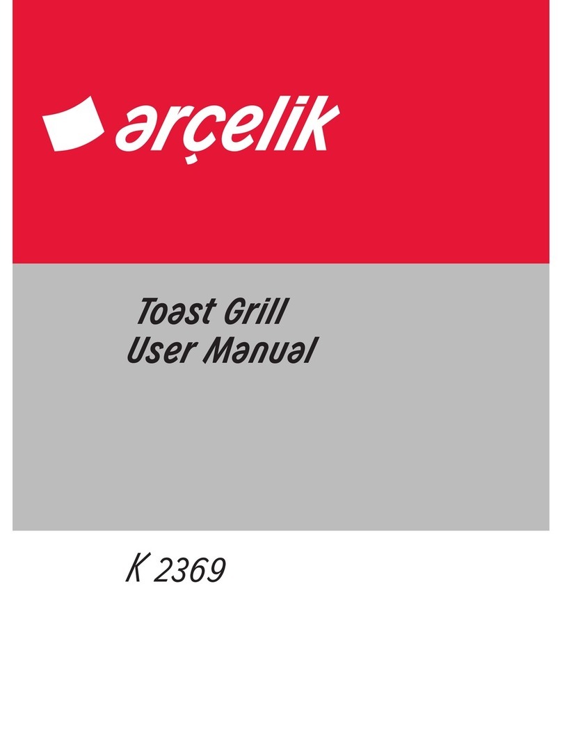 arcelik K 2369 user manual