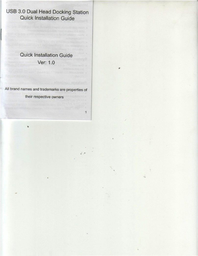 Bytecc T-236U3 Quick installation guide