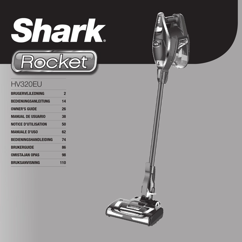 Shark HV320EU owner's manual