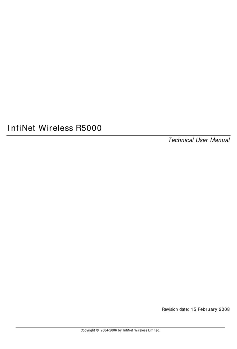 InfiNet R5000 series Technical  user's manual