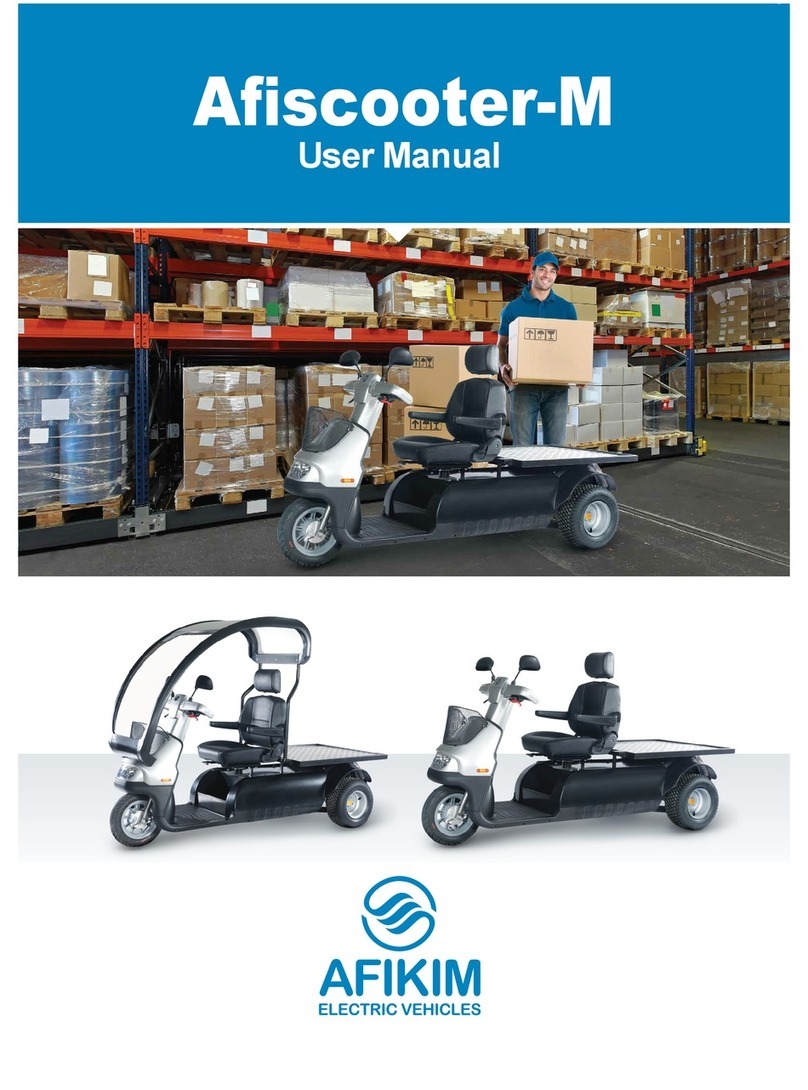Afikim Afiscooter-M user manual