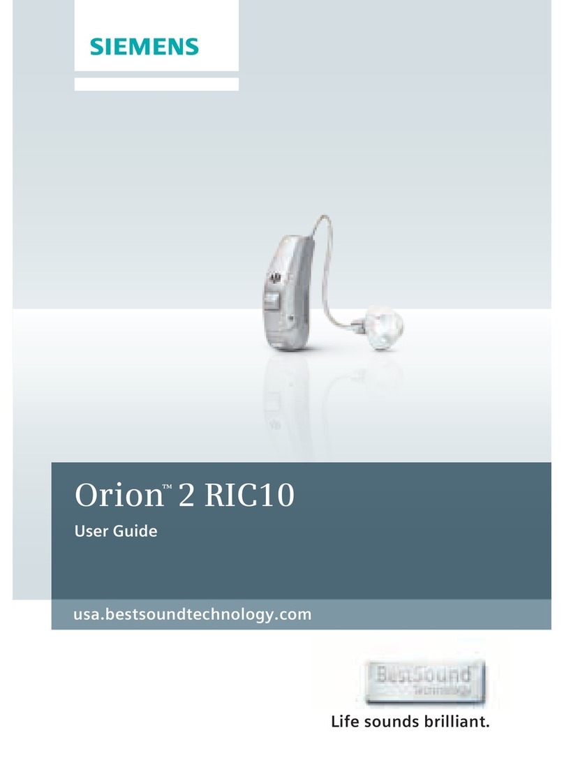 Siemens Orion 2 RIC10 User manual Siemens Orion 2 RIC10 User manual