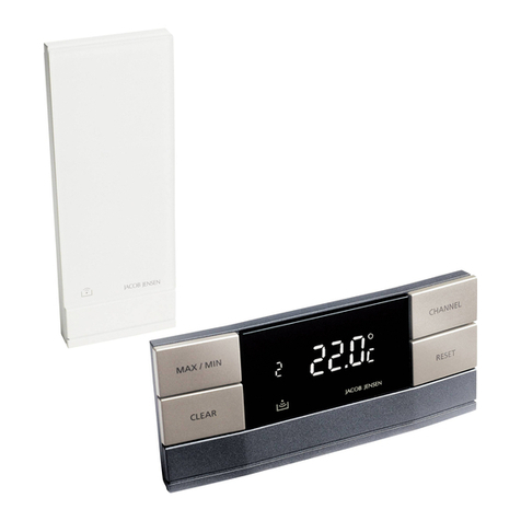 Jacob Jensen Temperature Station user manual Jacob Jensen Temperature Station user manual