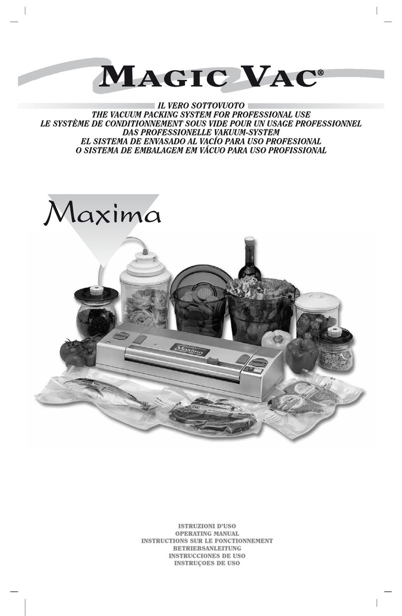 Magic Vac Maxima User manual