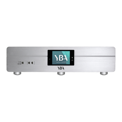 YBA DESIGN Heritage MP100SE owner's manual