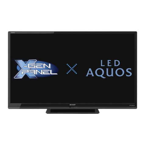 Sharp AQUOS LC-40LX530H User manual