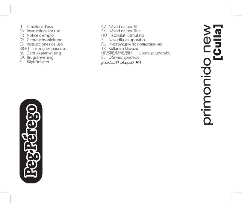 Peg-Perego primonido new User manual