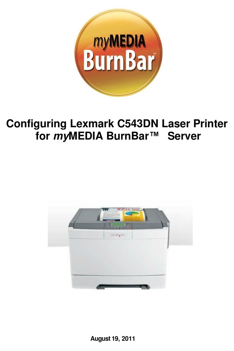 Lexmark C543dn User manual