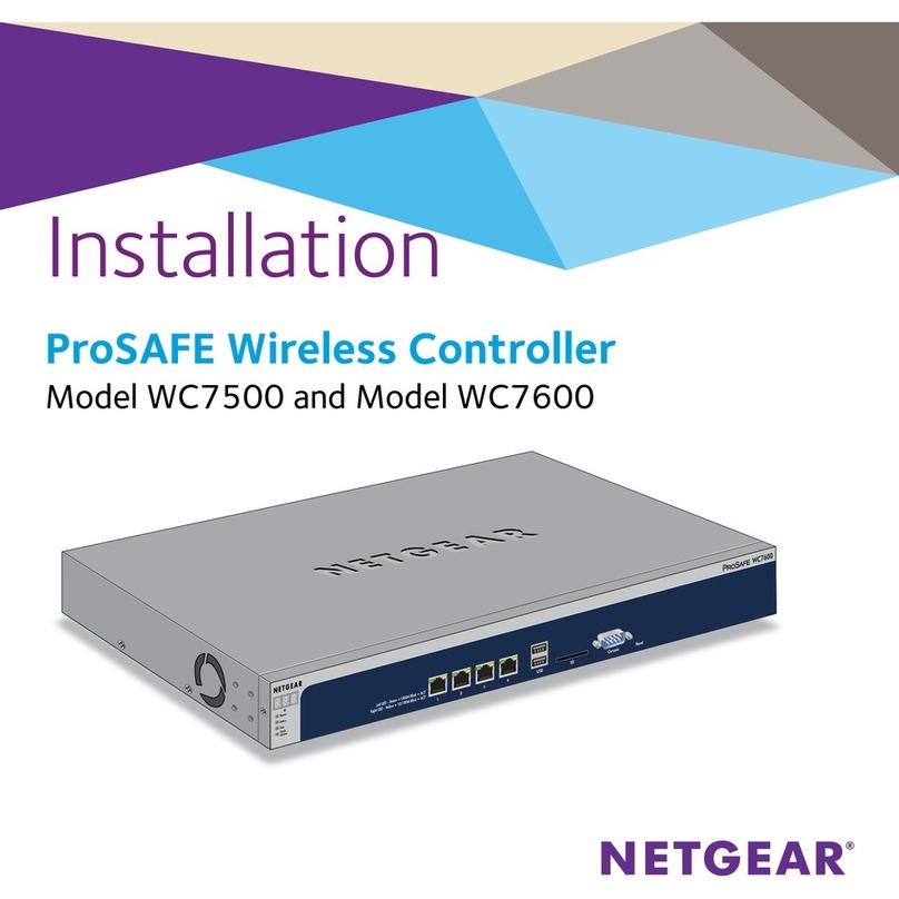 NETGEAR ProSAFE WC7500 Installation