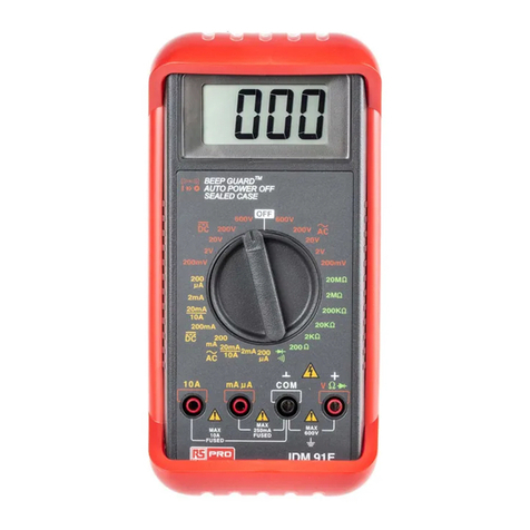 Isotech IDM 91E User manual Isotech IDM 91E User manual