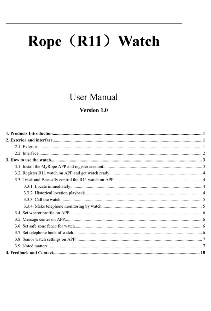 Rope R11 user manual