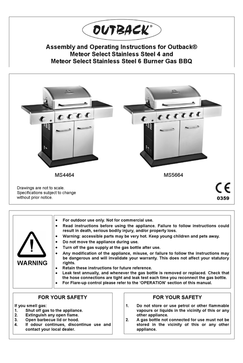 Outback MS4464 User manual