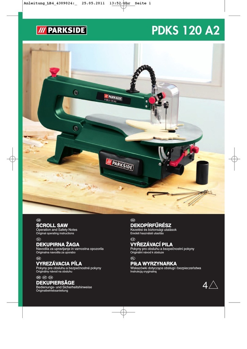 Parkside PDKS 120 A2 User manual