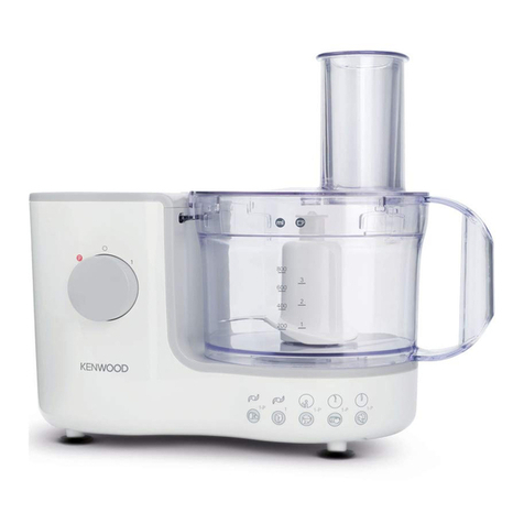Kenwood FP120 series User manual