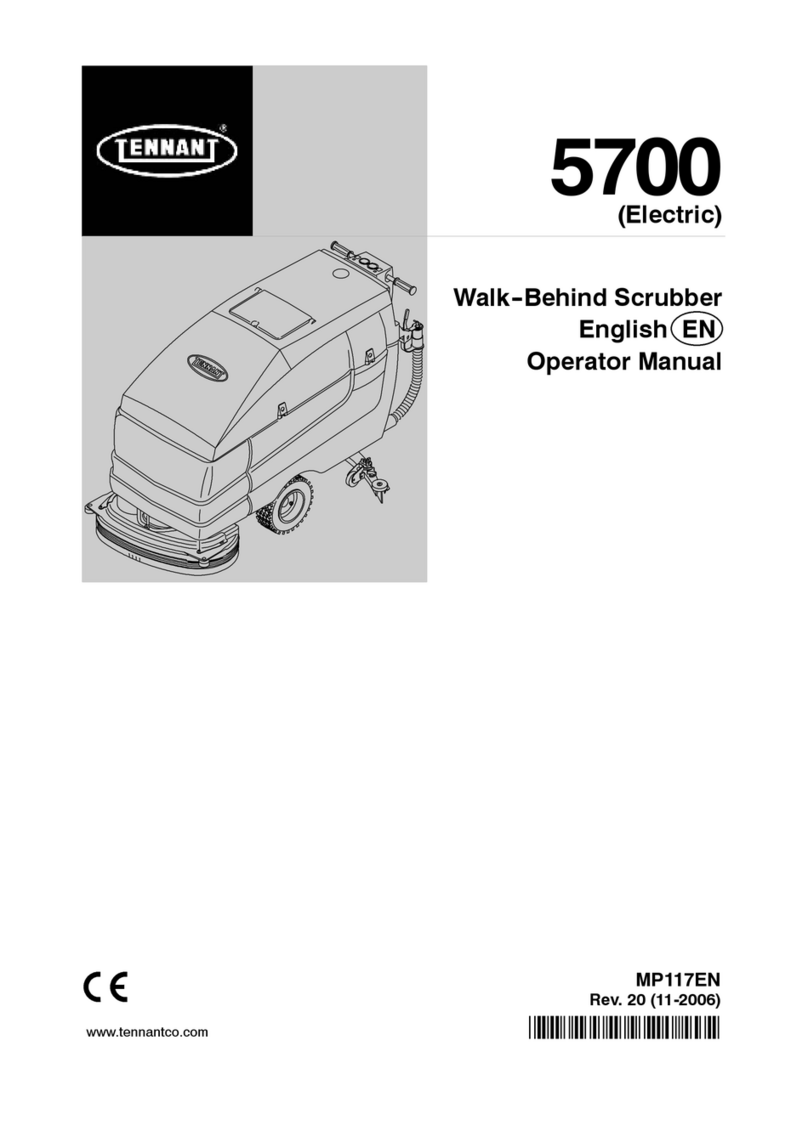 Tennant 5700 User manual