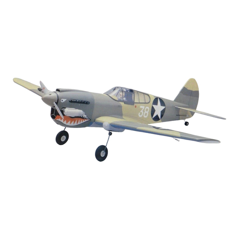 Kyosho Curtiss P-40 Warhawk 40 instruction manual