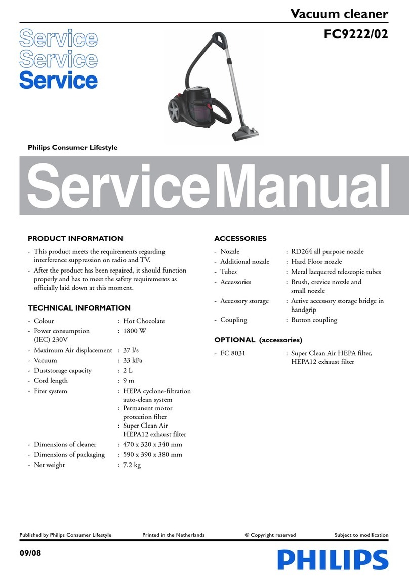 Philips FC9222/02 User manual Philips FC9222/02 User manual