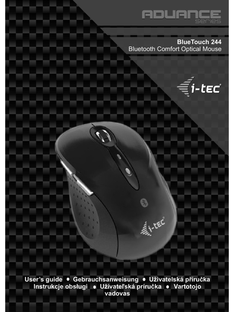 Itec BlueTouch 244 User manual