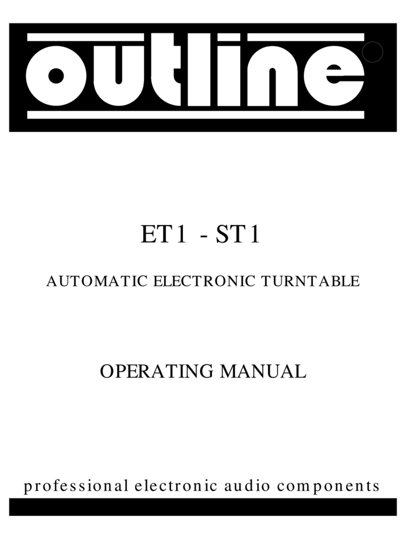 Outline ET1 operating manual