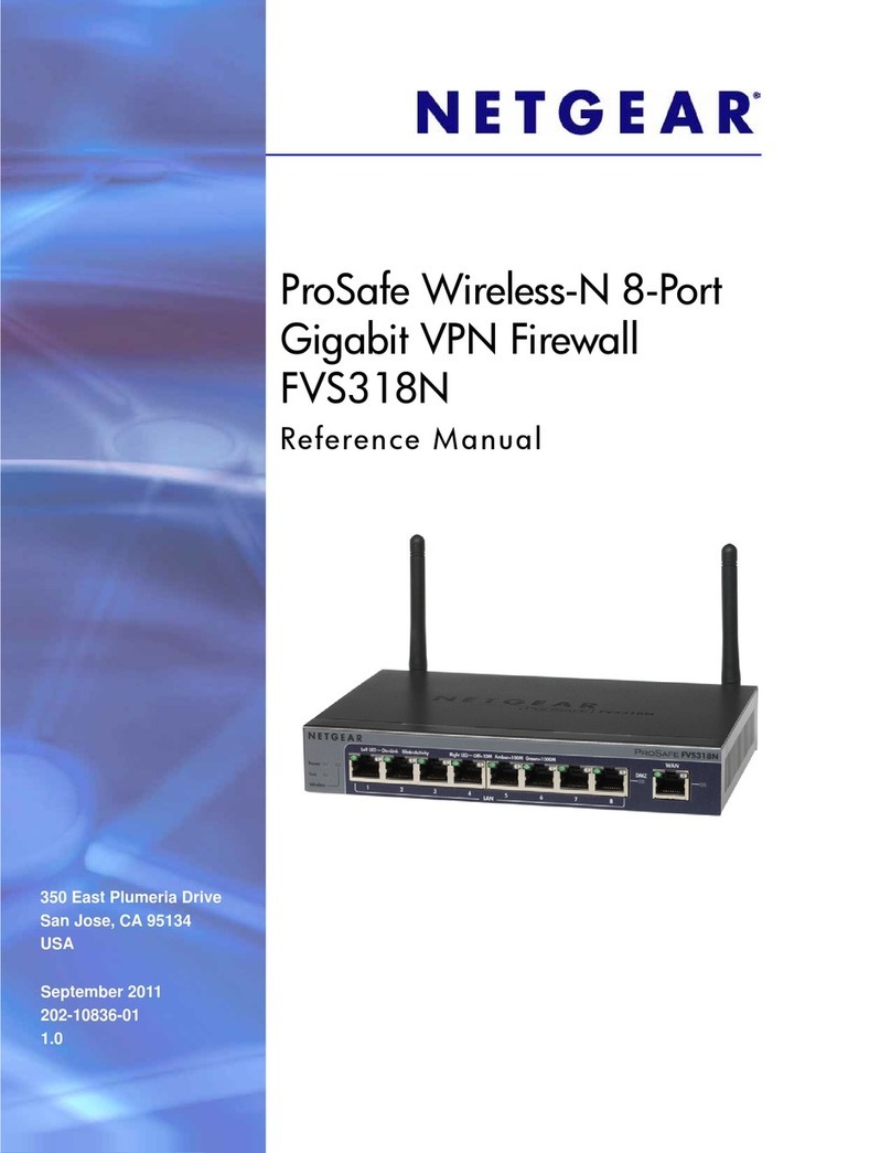 NETGEAR ProSafe FVS318N User manual