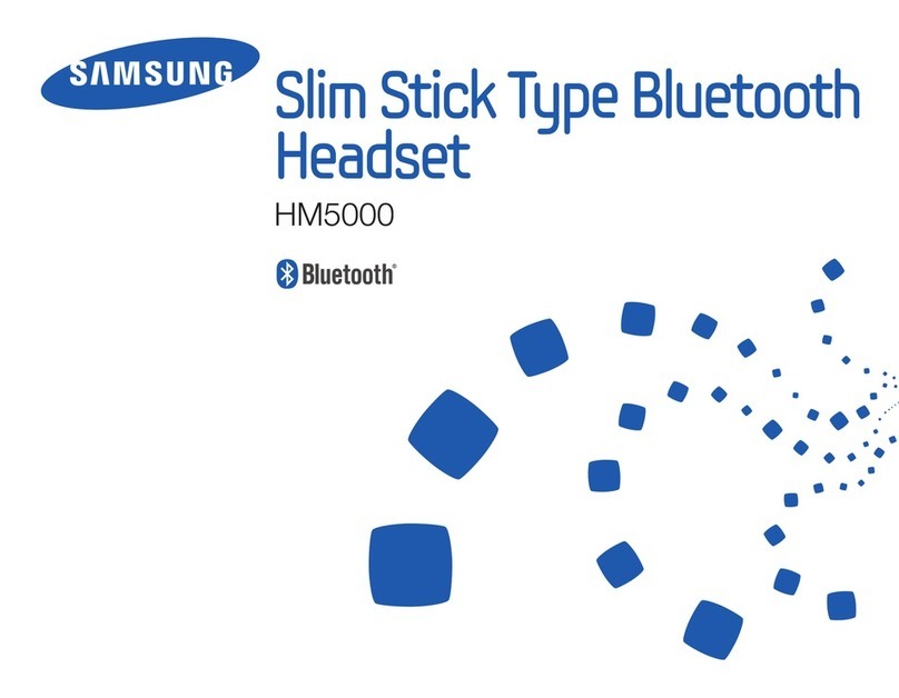 Samsung HM5000 manual