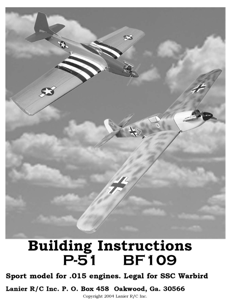 Lanier R/C P-51 Instruction Manual Lanier R/C P-51 Instruction Manual