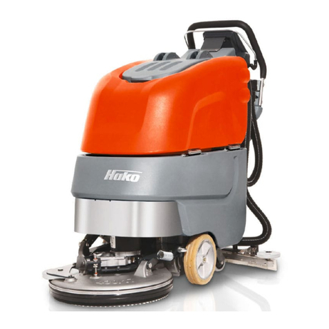 HAKO Scrubmaster B30 instruction manual