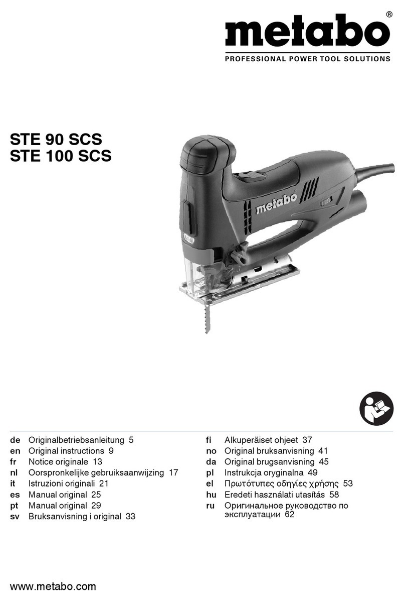 Metabo STE 90 SCS Original instructions