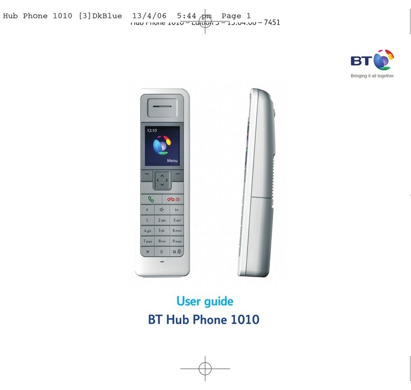 BT DIVERSE 1010 User manual BT DIVERSE 1010 User manual