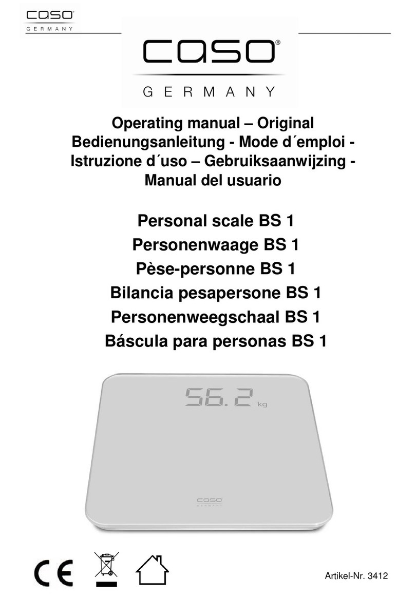 Caso BS 1 User manual