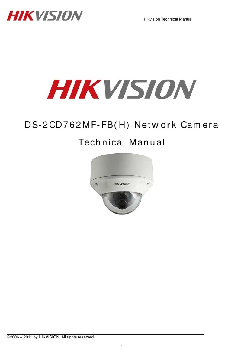 HIK VISION DS-2CD762MF-FBH Series User manual HIK VISION DS-2CD762MF-FBH Series User manual