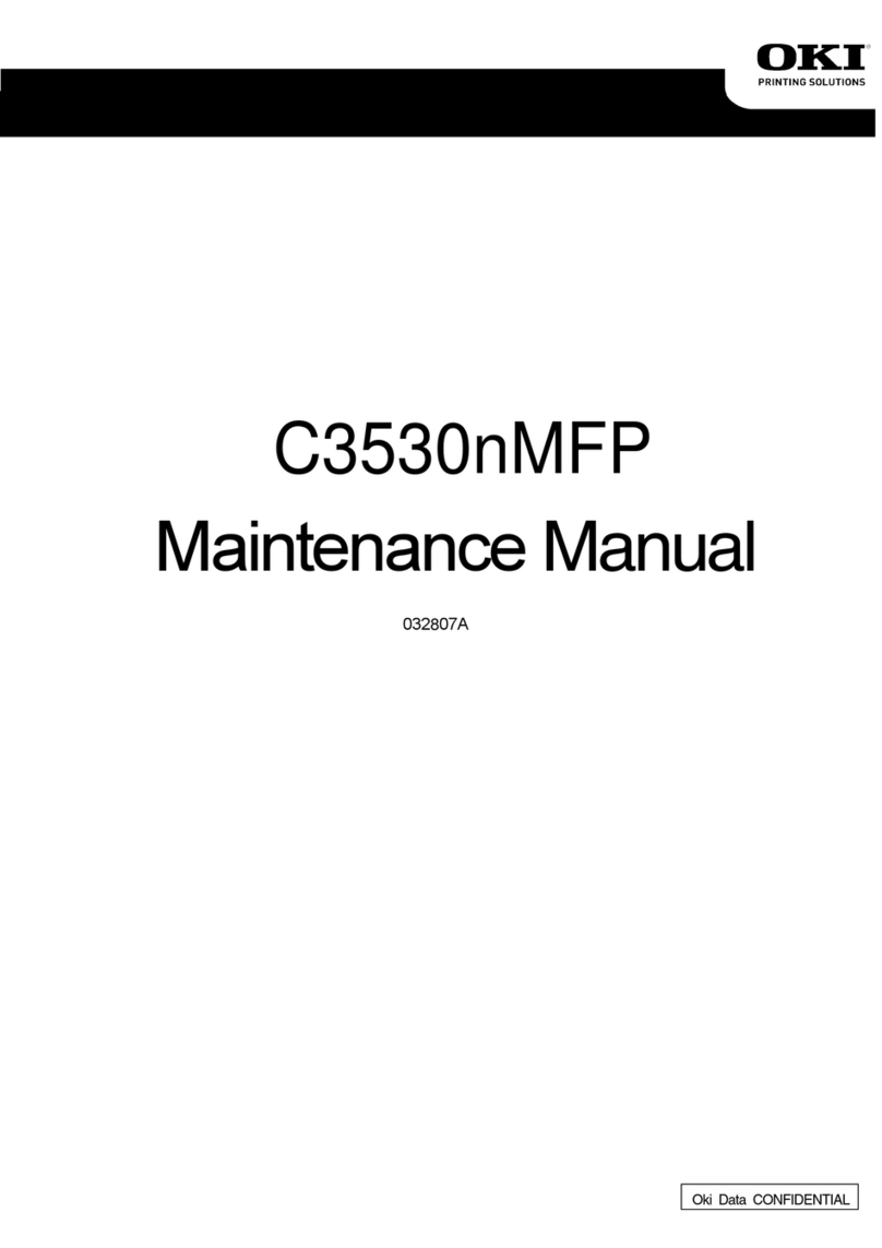 Oki C3530n MFP Maintenance manual