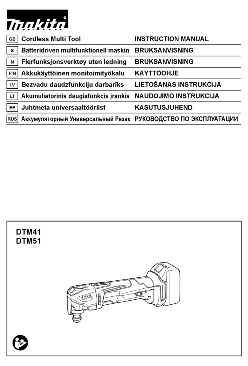 Makita DTM41 User manual