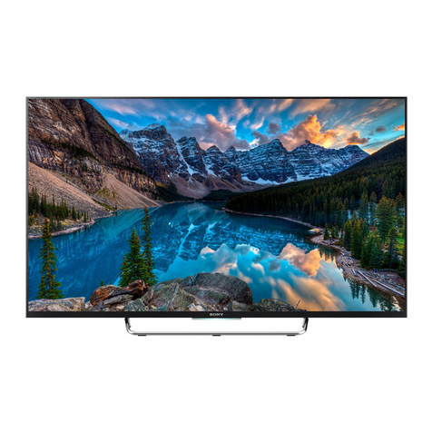 Sony BRAVIA KDL-50W800C User manual