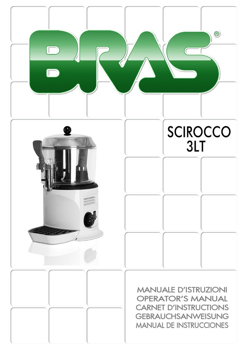 Bras SCIROCCO 3LT Operator's manual