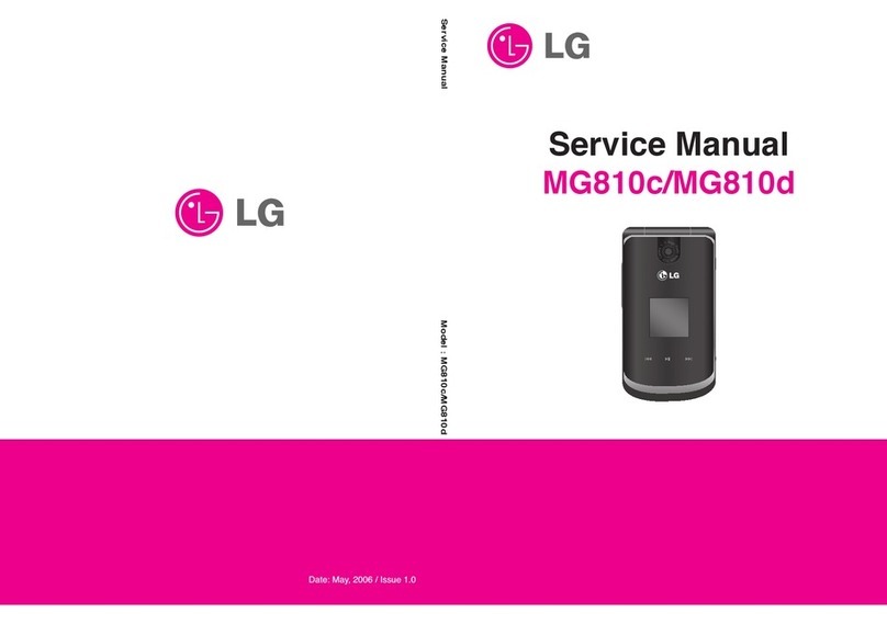 LG MG810c User manual