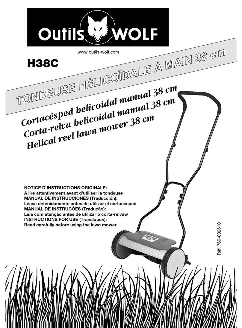 Outils Wolf H38C Instructions for use