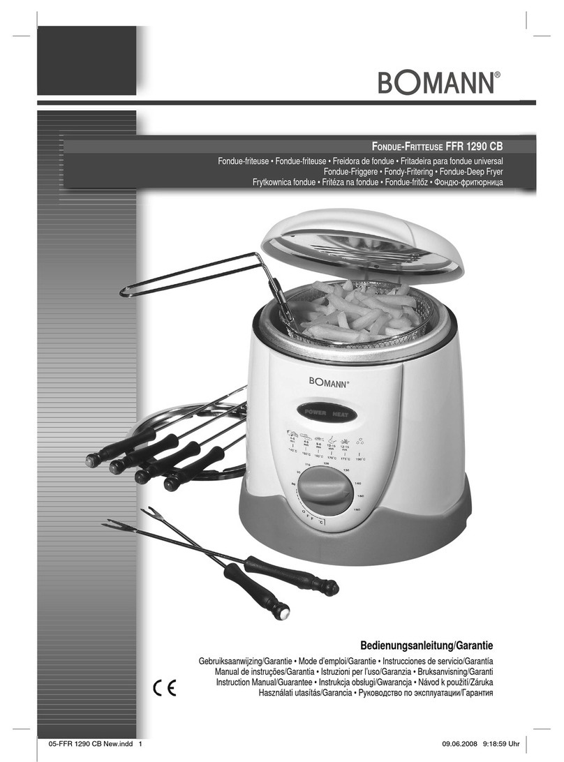 BOMANN FFR 1290 CB instruction manual