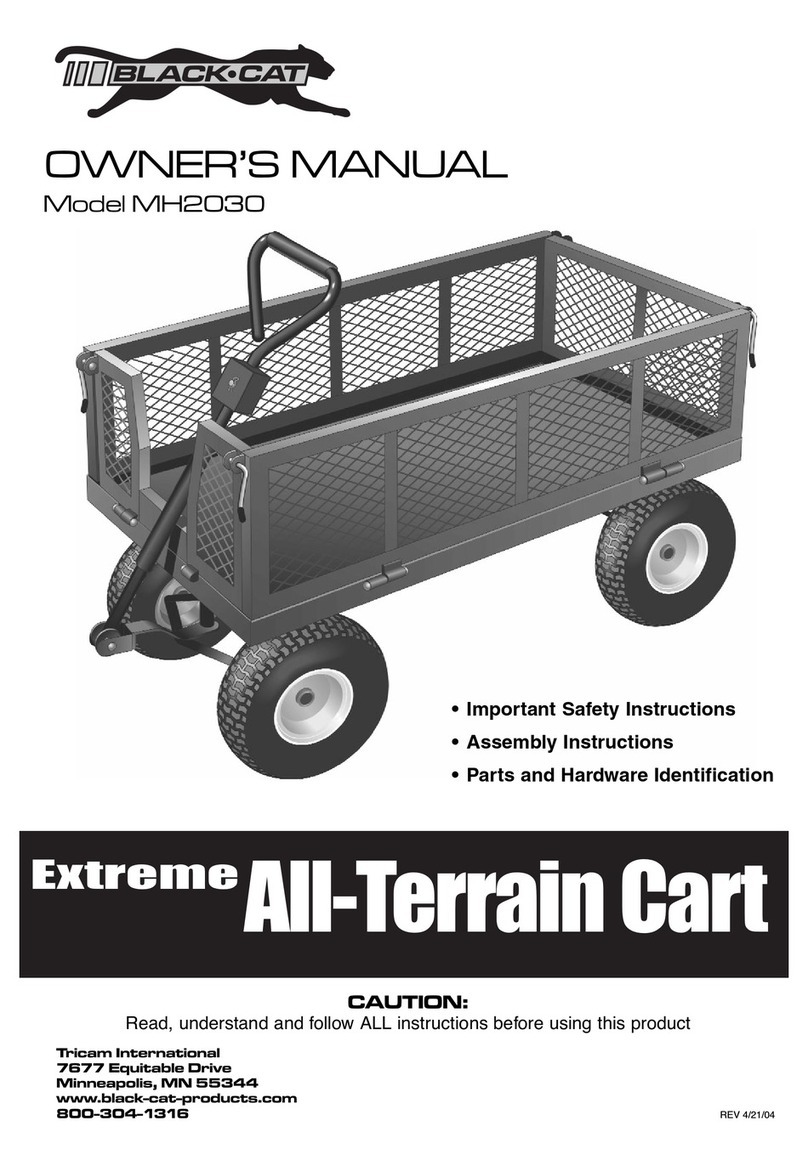 Black cat MH2030 owner's manual