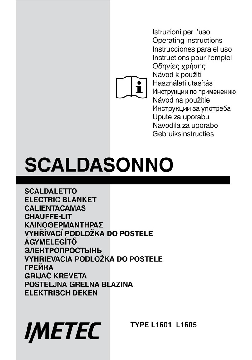 Imetec L1601 User manual