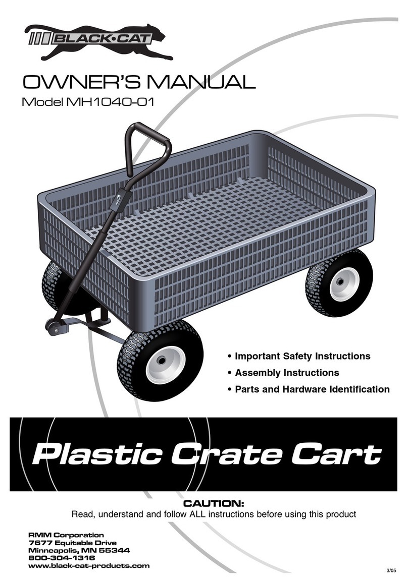 Black cat MH1040-01 owner's manual