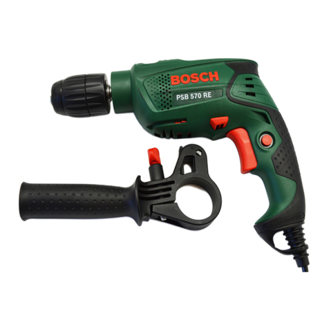 Bosch PSB 570 RE Original instructions