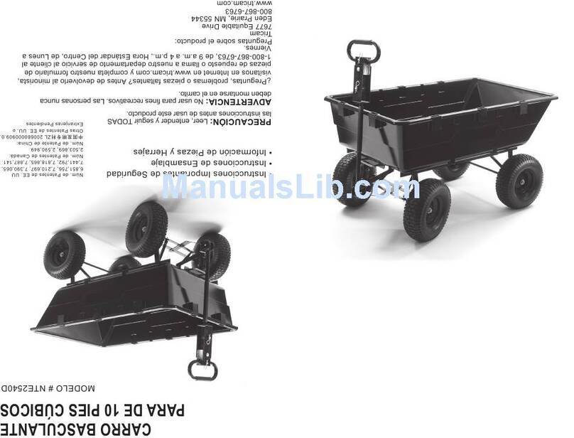 Northern Tool and Equipment NTE2540D owner's manual