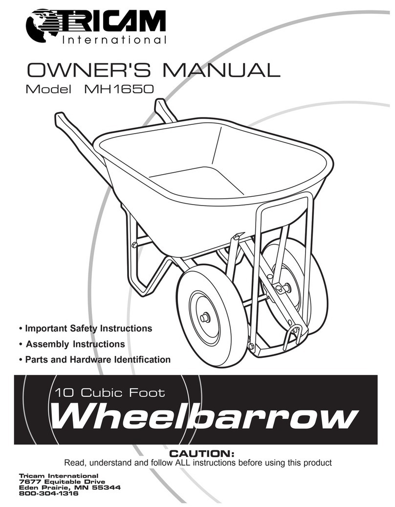 Tricam MH1650 owner's manual