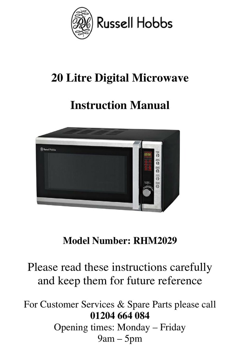 Russell Hobbs RHM2029 User manual