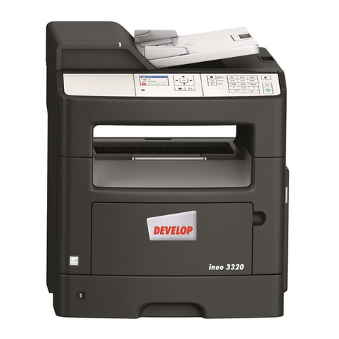 Develop ineo 3320 User manual Develop ineo 3320 User manual