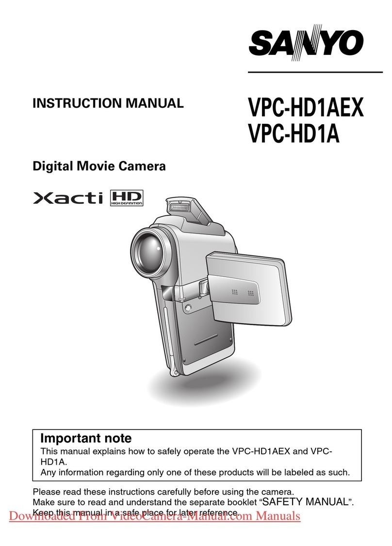 Sanyo VPC-HD1AEX User manual